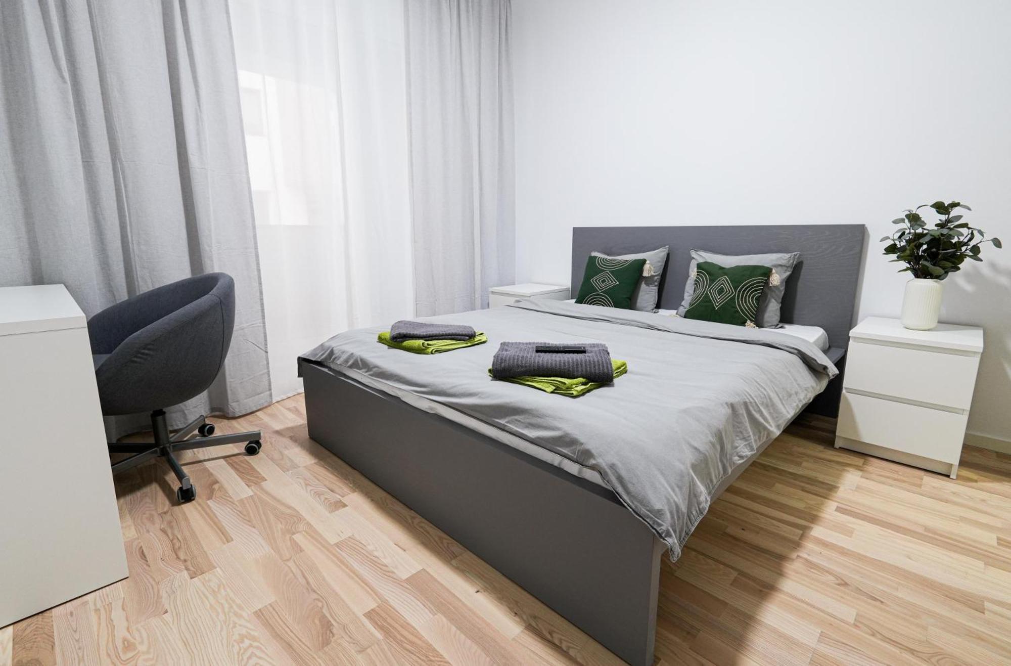 Gabi - Chic Apt With Parking Close To Veranda Mall 부쿠레슈티 외부 사진
