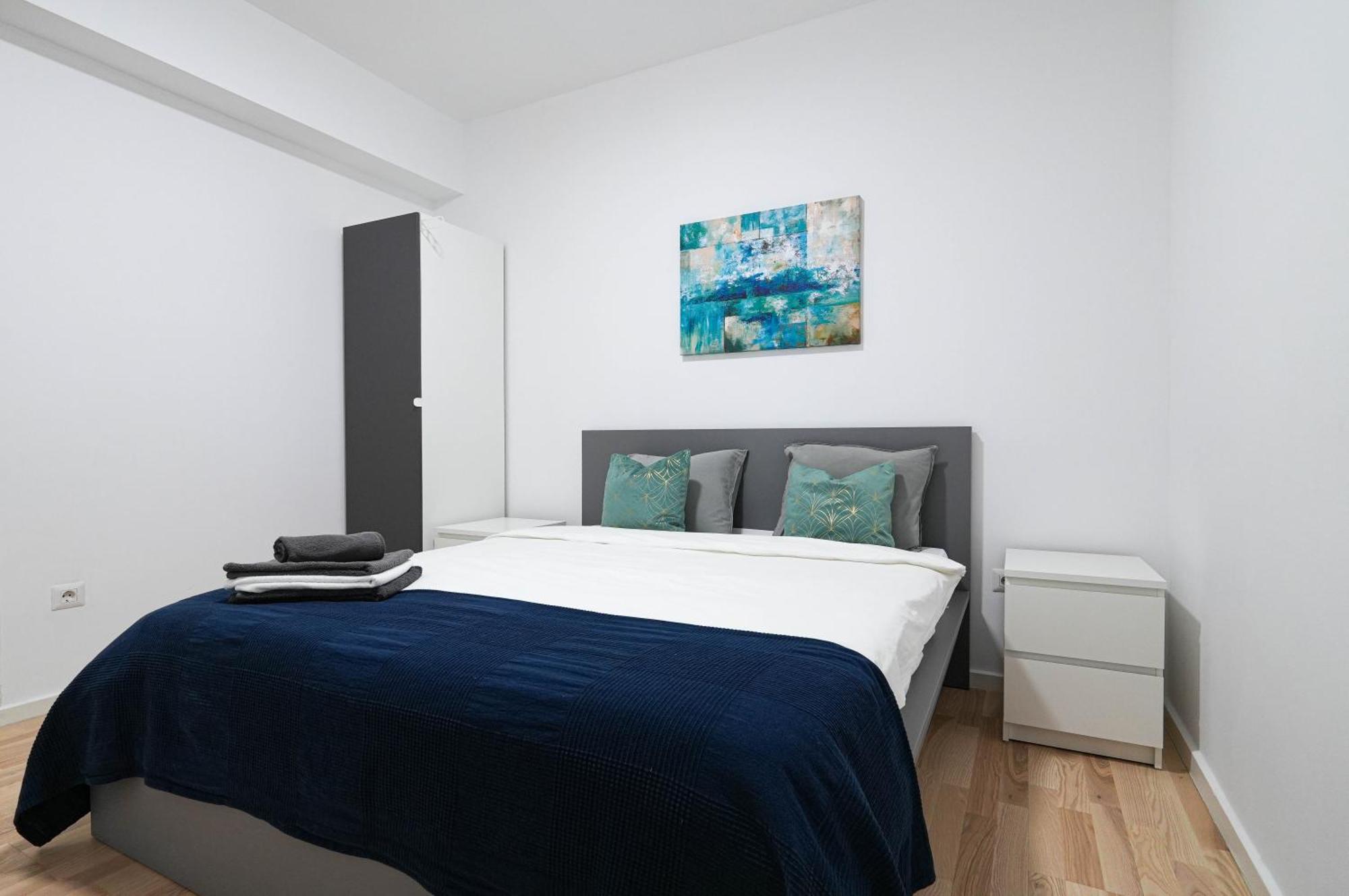 Gabi - Chic Apt With Parking Close To Veranda Mall 부쿠레슈티 외부 사진