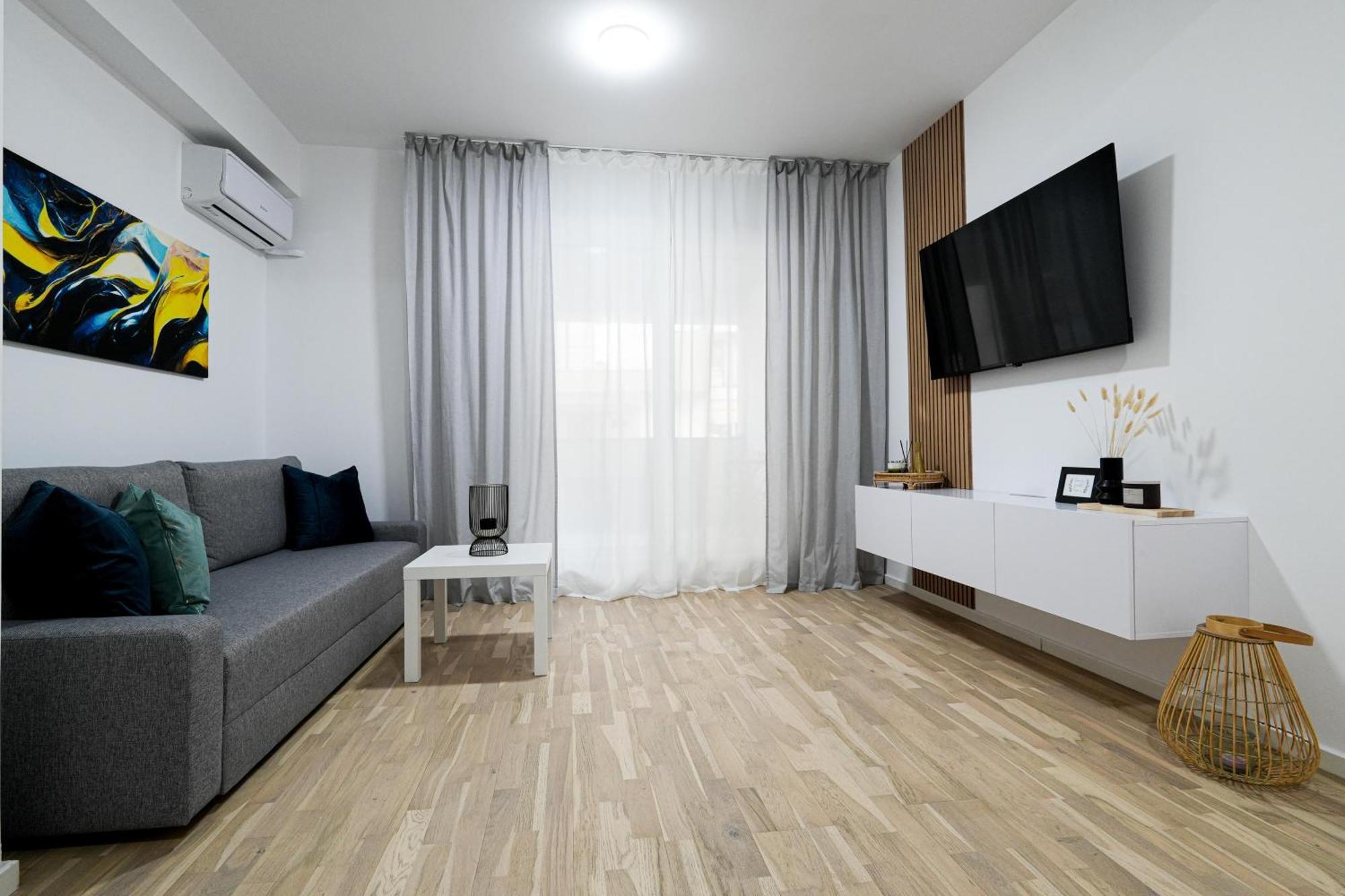 Gabi - Chic Apt With Parking Close To Veranda Mall 부쿠레슈티 외부 사진
